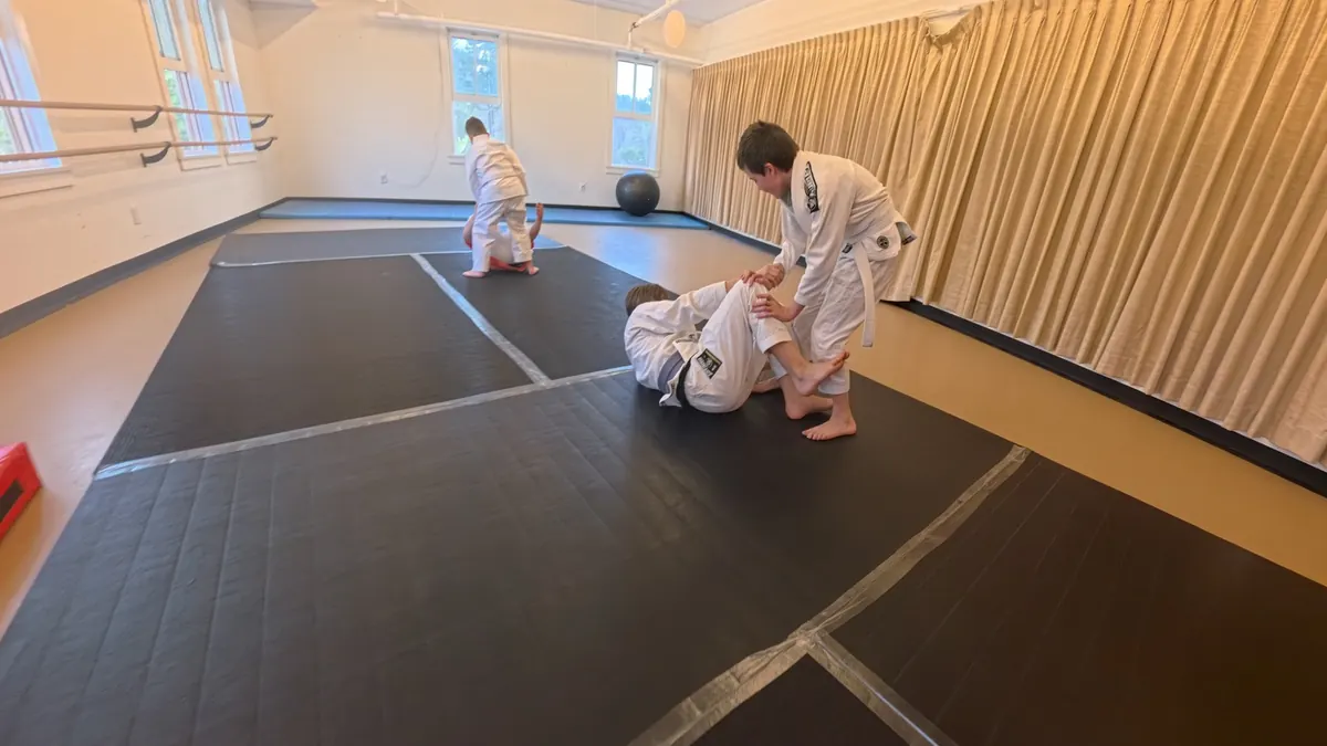 Real kids Brazilian Jiu Jitsu class at the Tannersville studio for families from Cairo