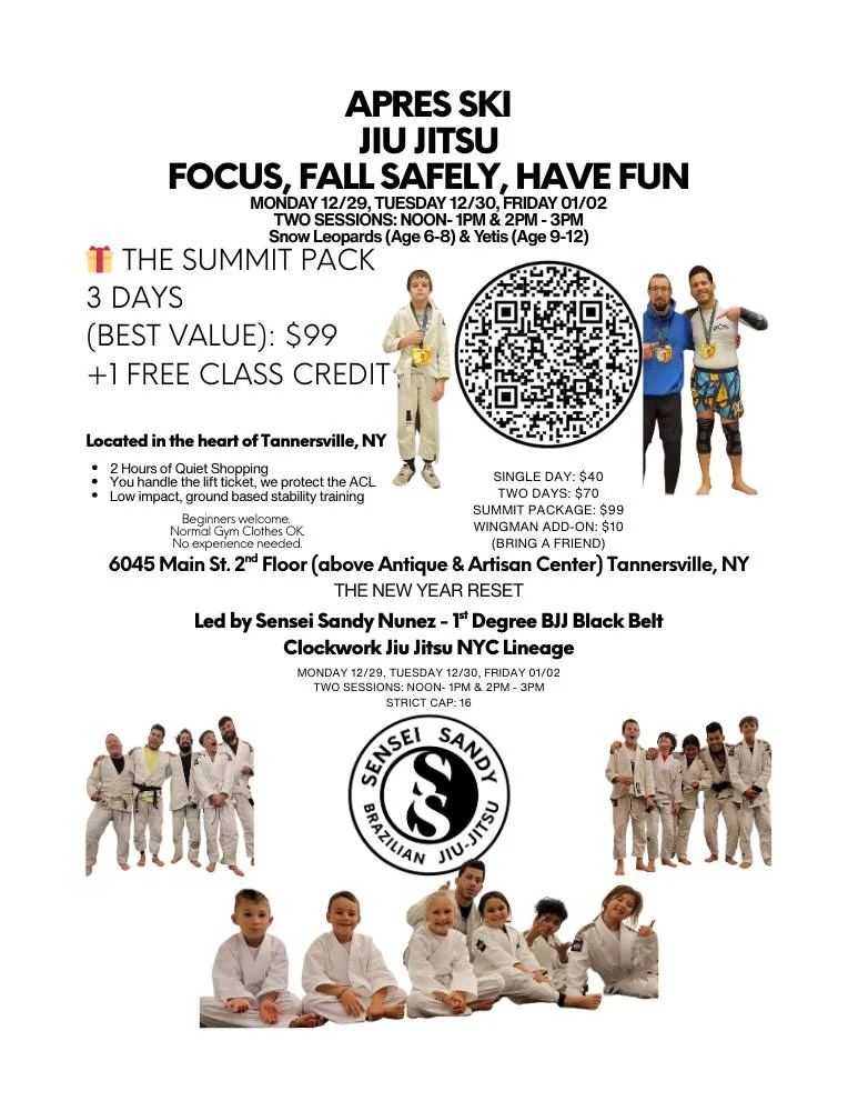 Apres Ski Jiu-Jitsu flyer