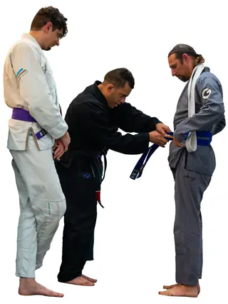 Adults training Jiu-Jitsu in Tannersville NY