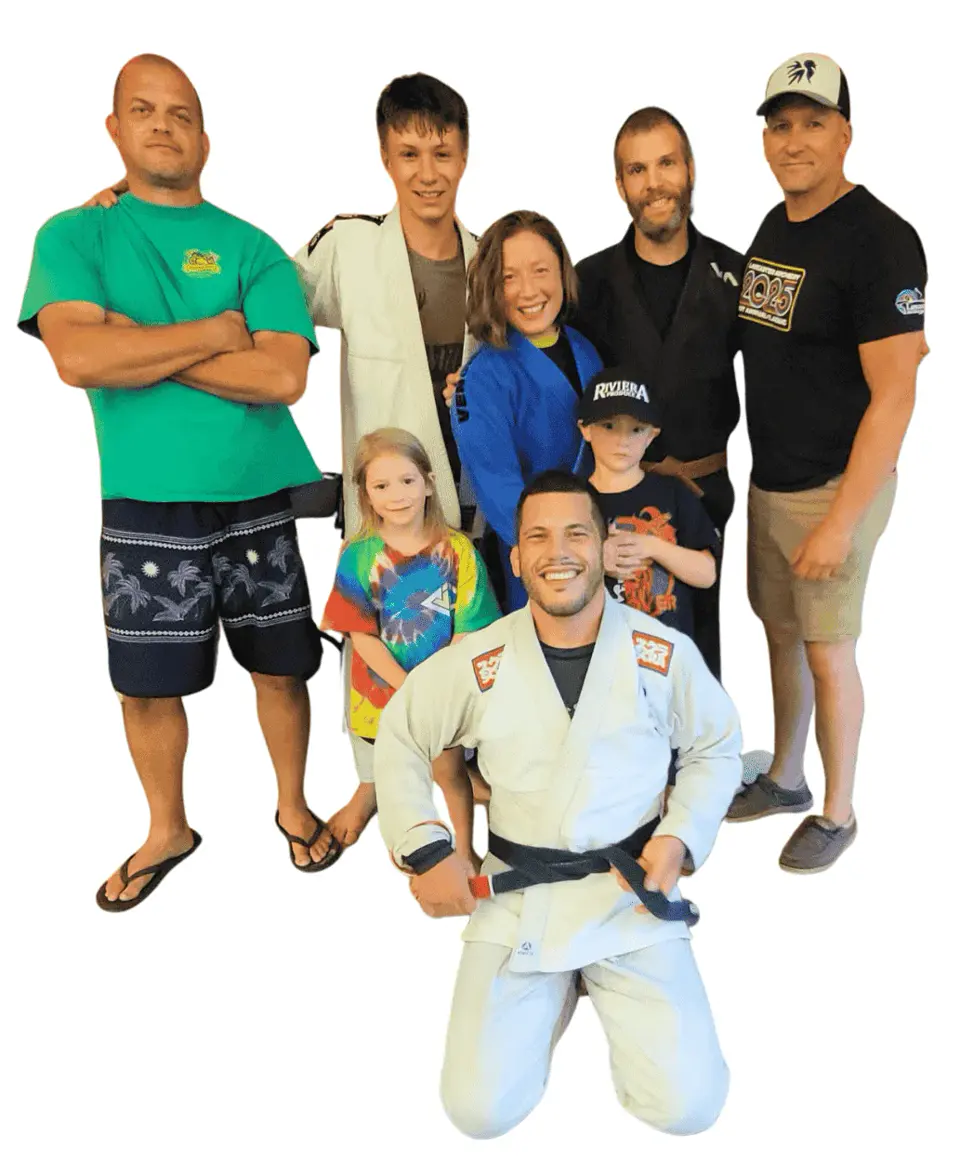 Families and students training at Sensei Sandy BJJ in Tannersville