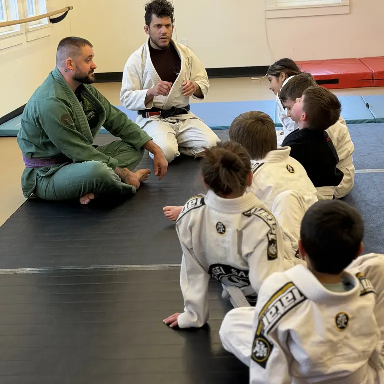 Kids Jiu-Jitsu class in Tannersville with Sensei Sandy