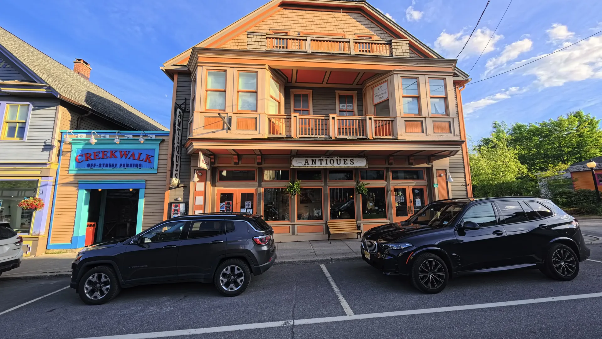 Studios on Main building at 6045 Main Street in Tannersville, home of Sensei Sandy BJJ