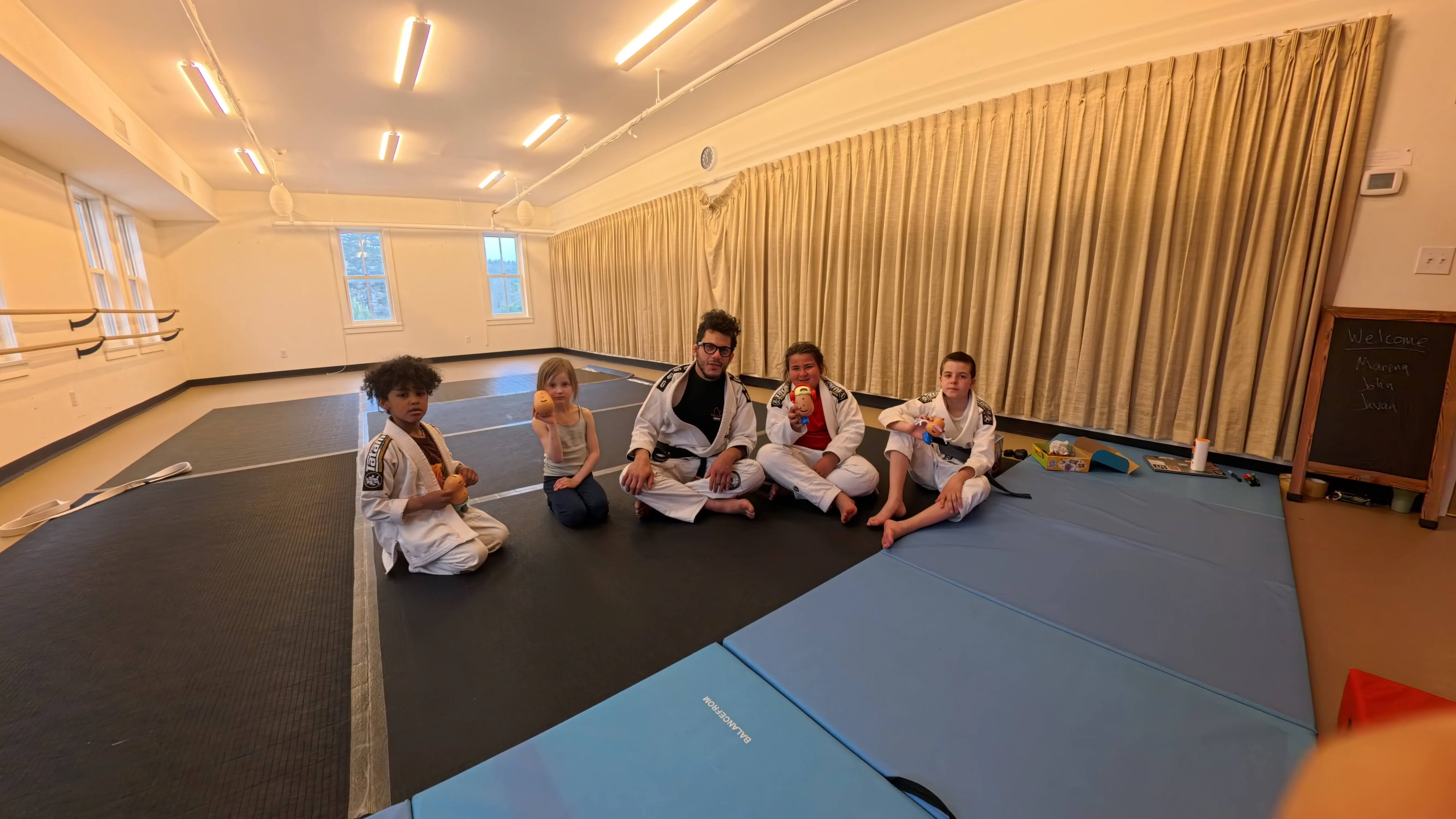 Kiley - Youth student recognized as YAM of the Day at Sensei Sandy BJJ in Tannersville NY